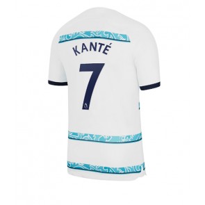 Chelsea Kante #7 Bortatröja 2022-23 Kortärmad